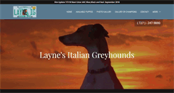 Desktop Screenshot of layneigs.com